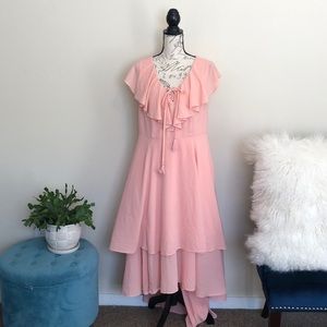 Torrid Pink High Low Dress